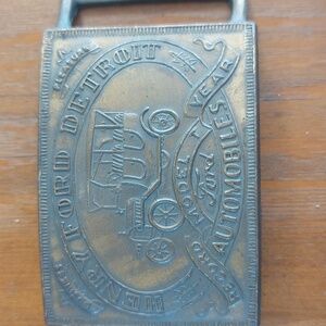 Henry ford belt buckle
